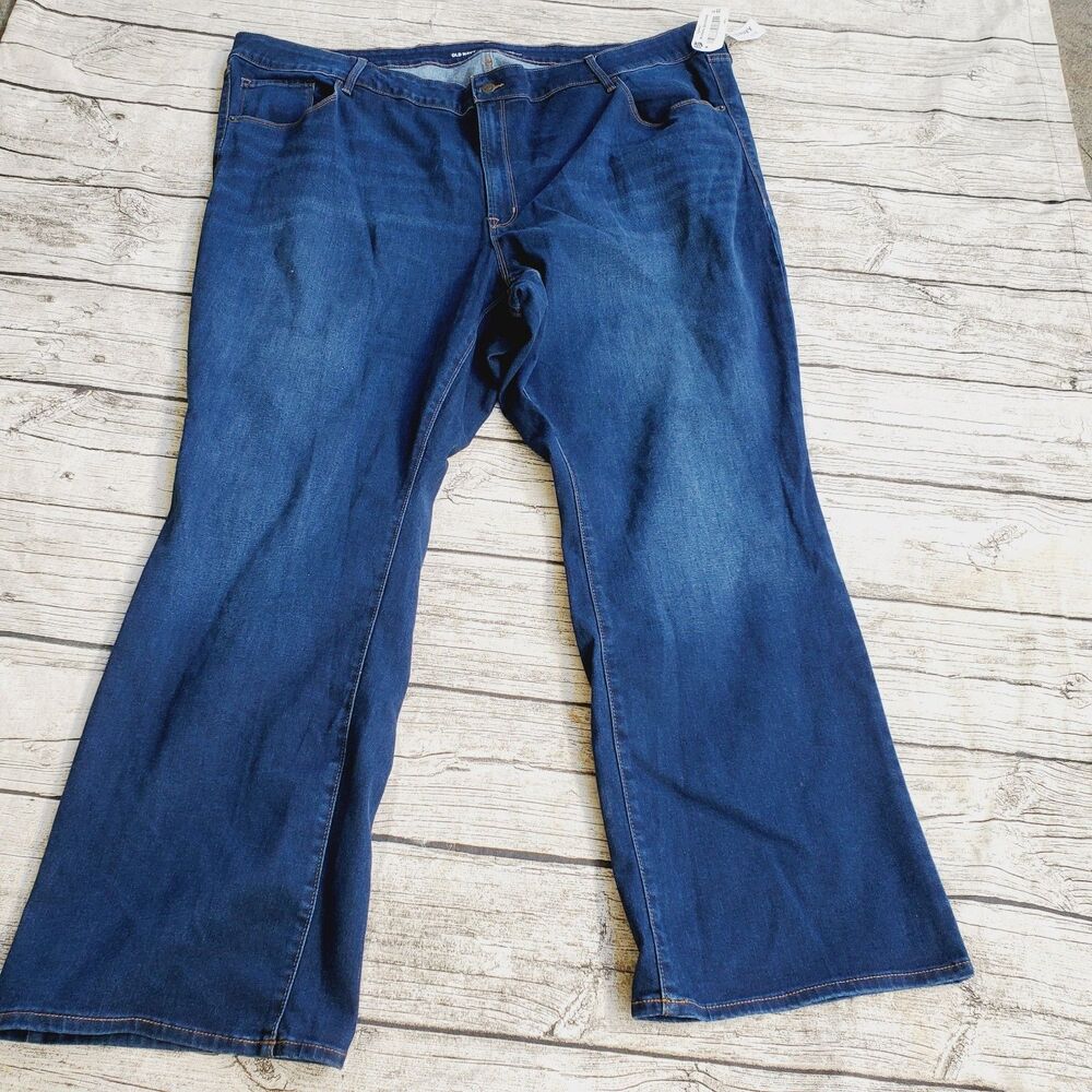 Old Navy Mid Rise Kicker Boot Cut Jeans Size 28